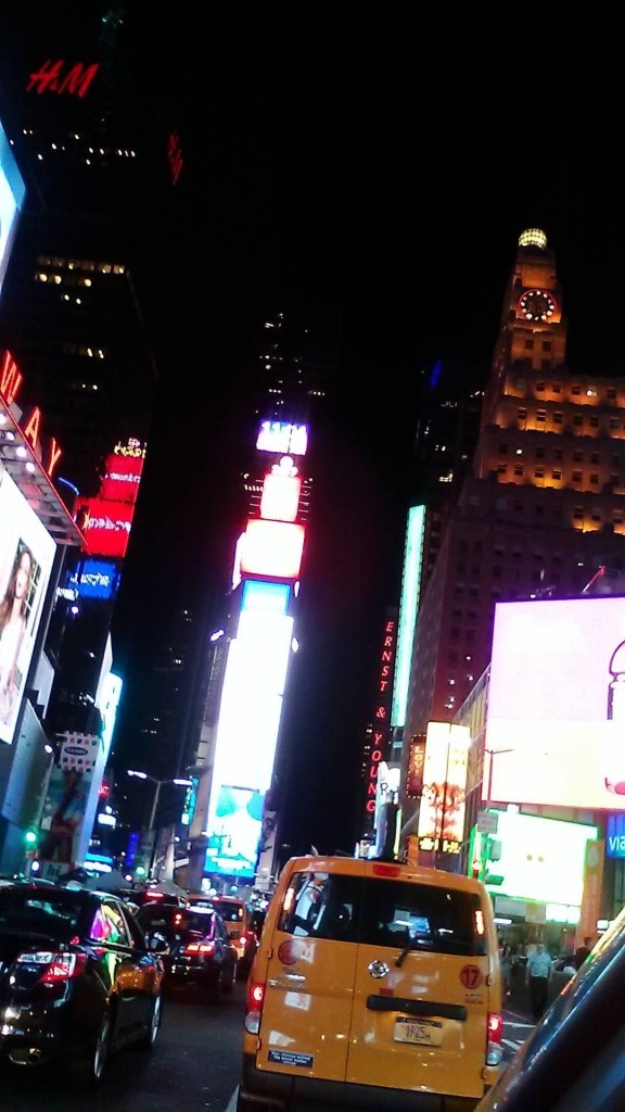 New York City at night